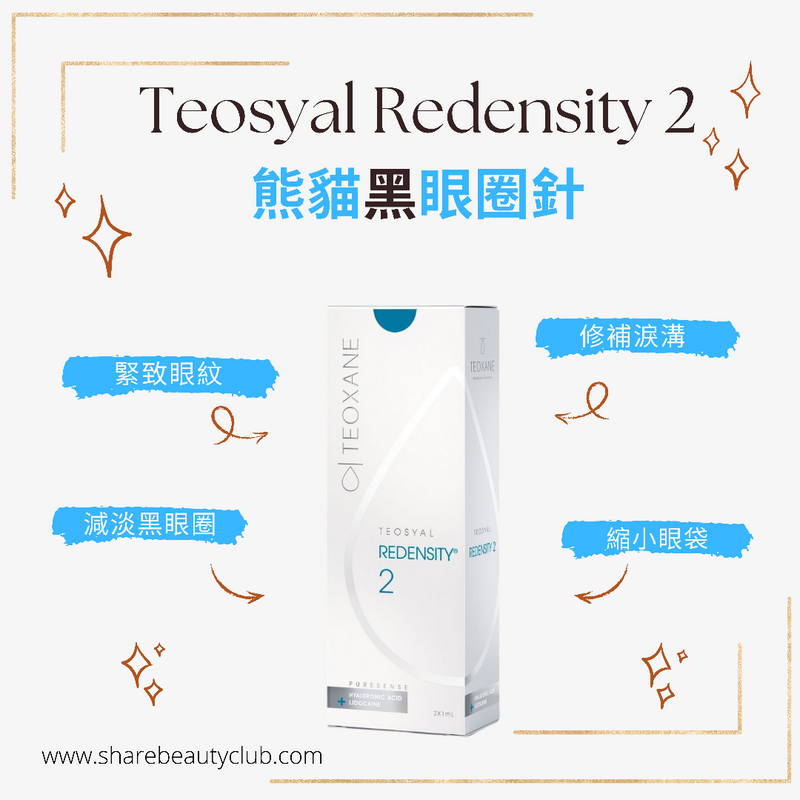 Teosyal Redensity 1 / Redensity 2 熊貓針